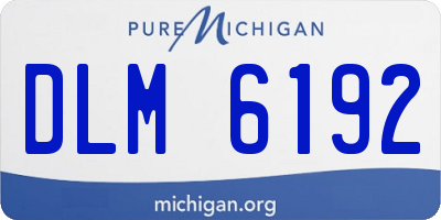 MI license plate DLM6192