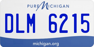 MI license plate DLM6215