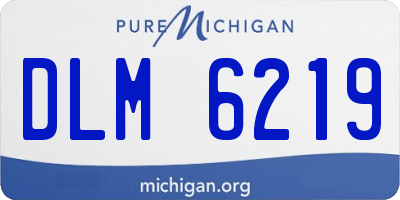 MI license plate DLM6219