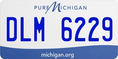 MI license plate DLM6229