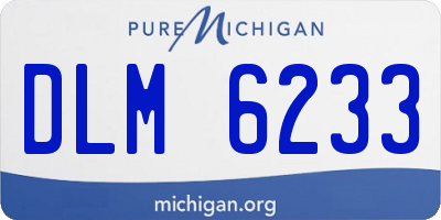 MI license plate DLM6233