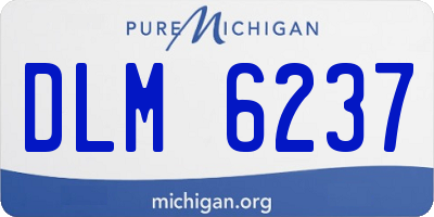 MI license plate DLM6237