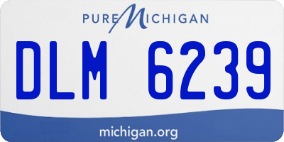 MI license plate DLM6239