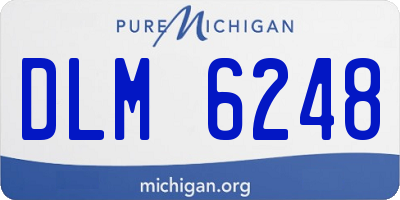 MI license plate DLM6248
