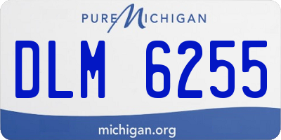 MI license plate DLM6255