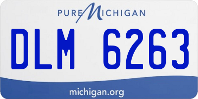 MI license plate DLM6263