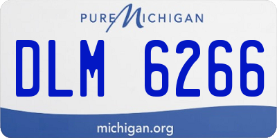 MI license plate DLM6266