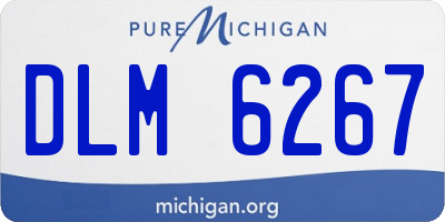 MI license plate DLM6267