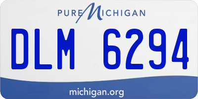 MI license plate DLM6294