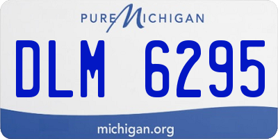 MI license plate DLM6295