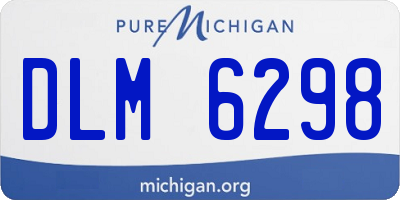 MI license plate DLM6298