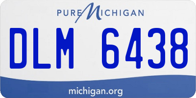MI license plate DLM6438