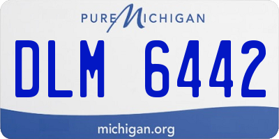 MI license plate DLM6442