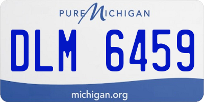 MI license plate DLM6459