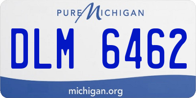 MI license plate DLM6462