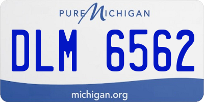 MI license plate DLM6562