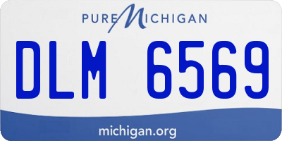 MI license plate DLM6569