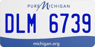 MI license plate DLM6739