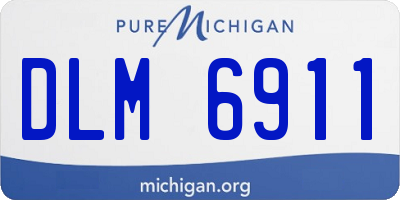 MI license plate DLM6911