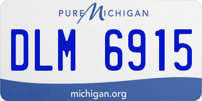 MI license plate DLM6915