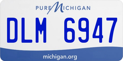 MI license plate DLM6947