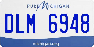 MI license plate DLM6948