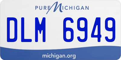 MI license plate DLM6949