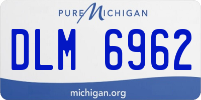 MI license plate DLM6962
