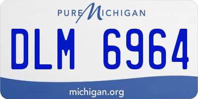 MI license plate DLM6964
