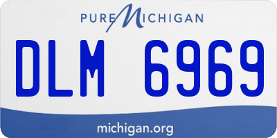 MI license plate DLM6969
