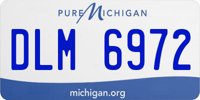 MI license plate DLM6972