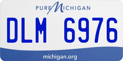 MI license plate DLM6976