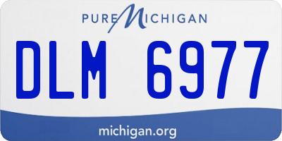 MI license plate DLM6977