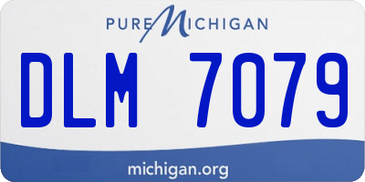 MI license plate DLM7079