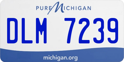 MI license plate DLM7239