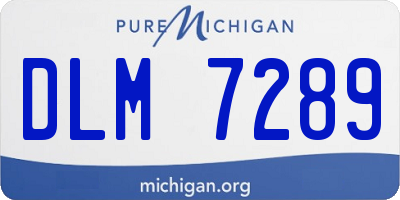 MI license plate DLM7289