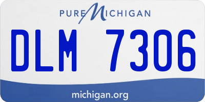 MI license plate DLM7306