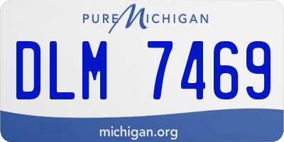 MI license plate DLM7469