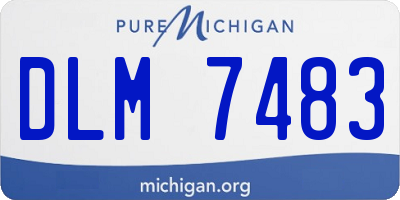 MI license plate DLM7483
