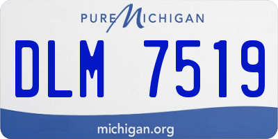 MI license plate DLM7519