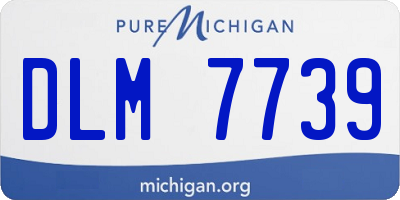 MI license plate DLM7739