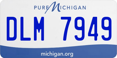 MI license plate DLM7949