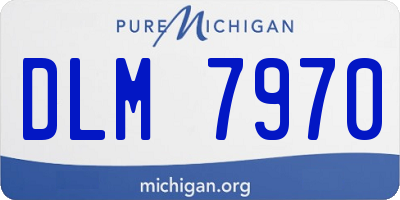 MI license plate DLM7970