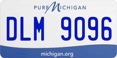 MI license plate DLM9096