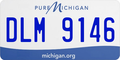 MI license plate DLM9146