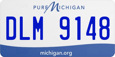 MI license plate DLM9148