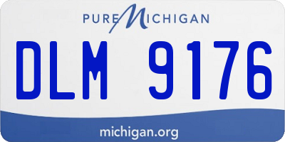 MI license plate DLM9176