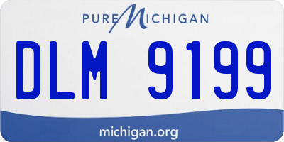 MI license plate DLM9199