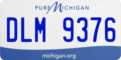 MI license plate DLM9376