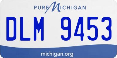 MI license plate DLM9453